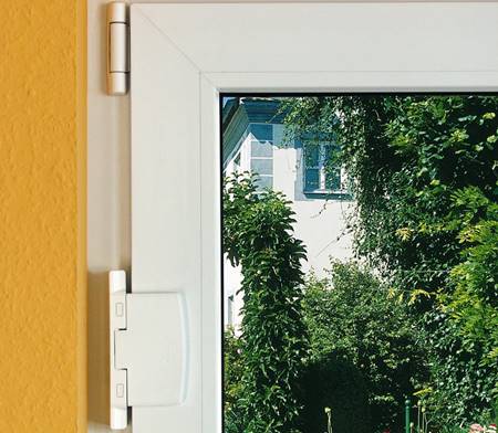 Fenster einbruchsicher Scharnierseitensicherung